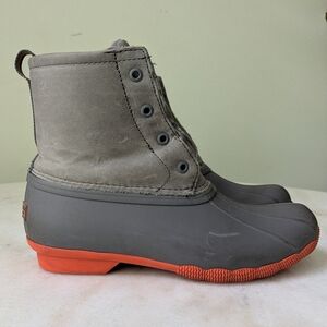 Sperry Women's Gray and White Footwear